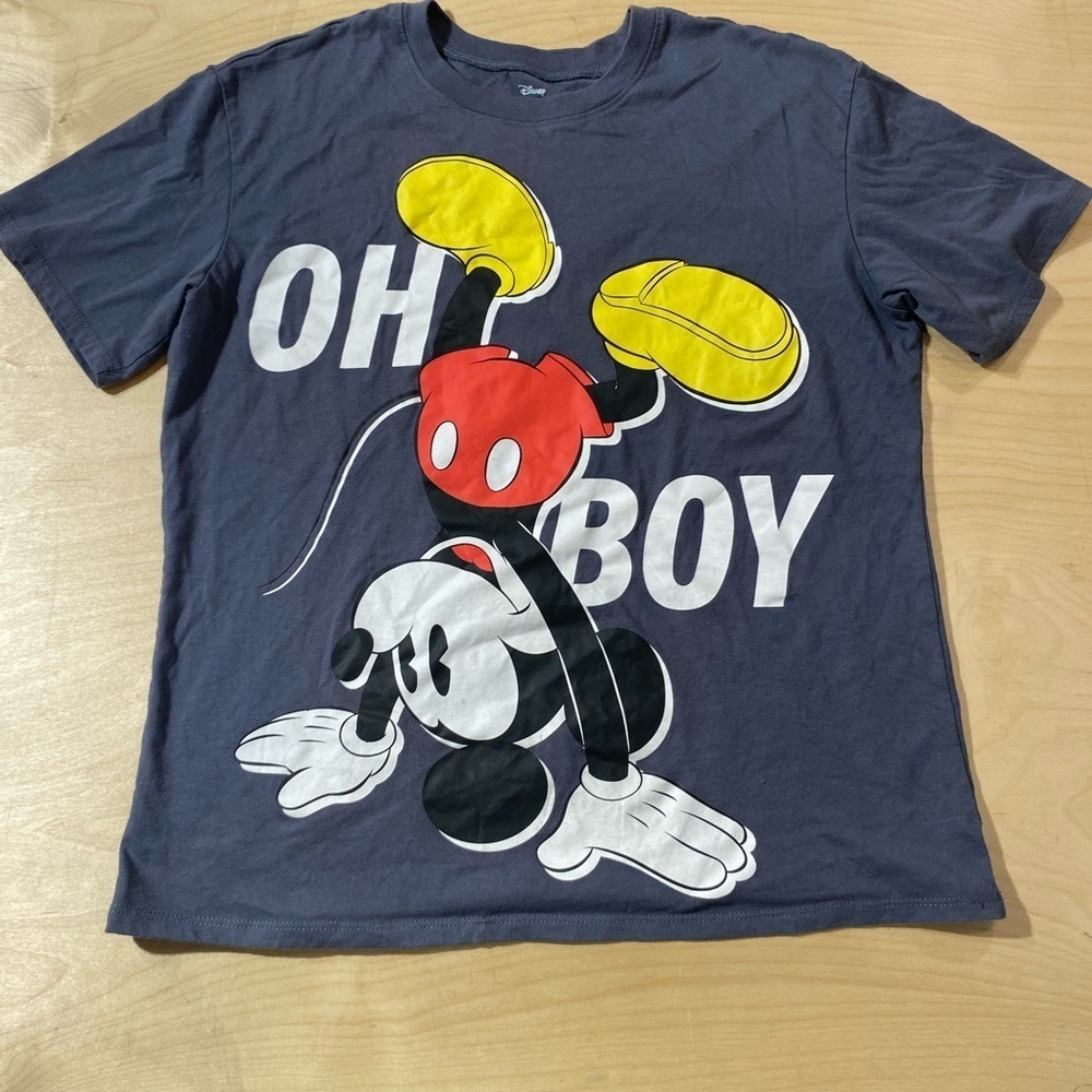 Disney Mickey Mouse Tee Large (11-13) (FL)
